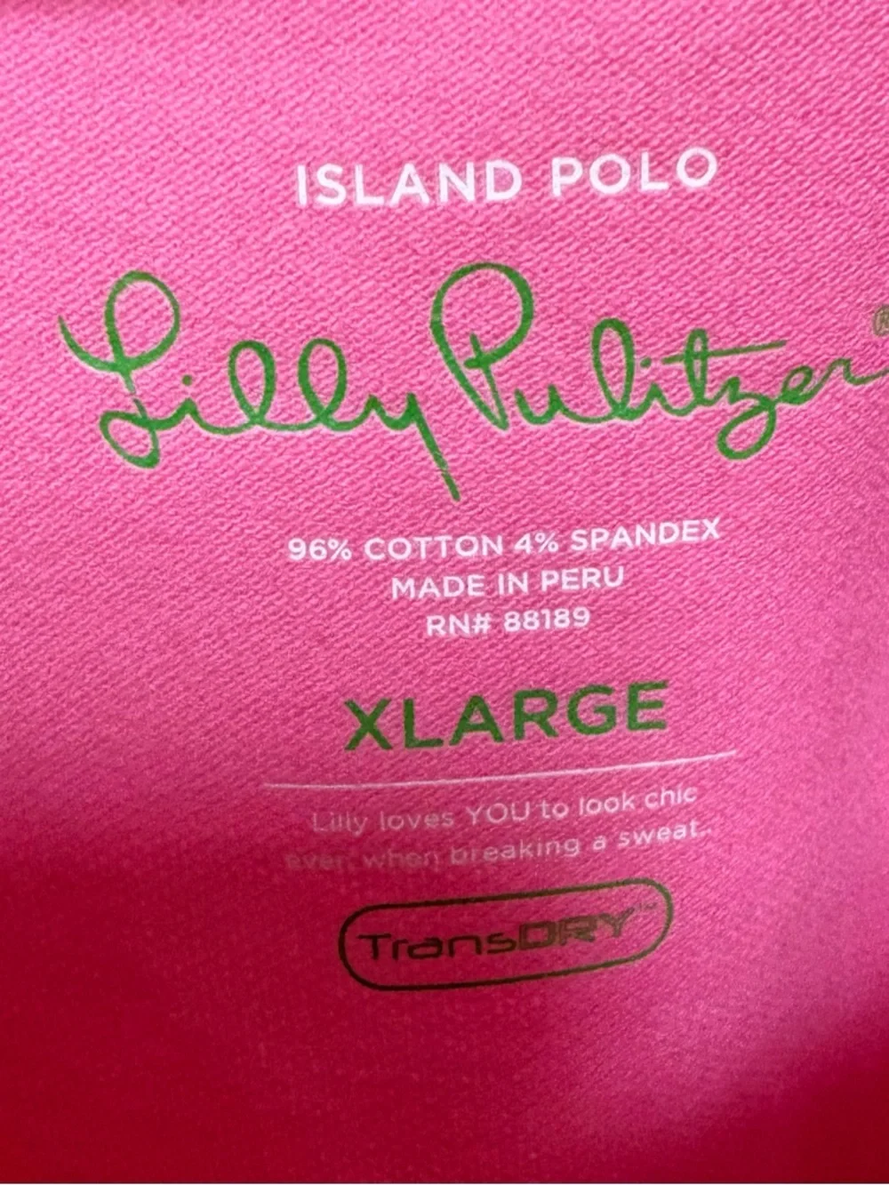 Lilly Pulitzer Island Polo Top - Picture 5 of 5